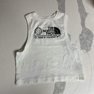 The North Face White Muscle Tee